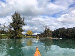 Indian Summer am Inn – Abpaddeln der Kanuwander*innen 2025