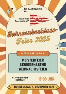 Jahresabschluss-Feier 2025