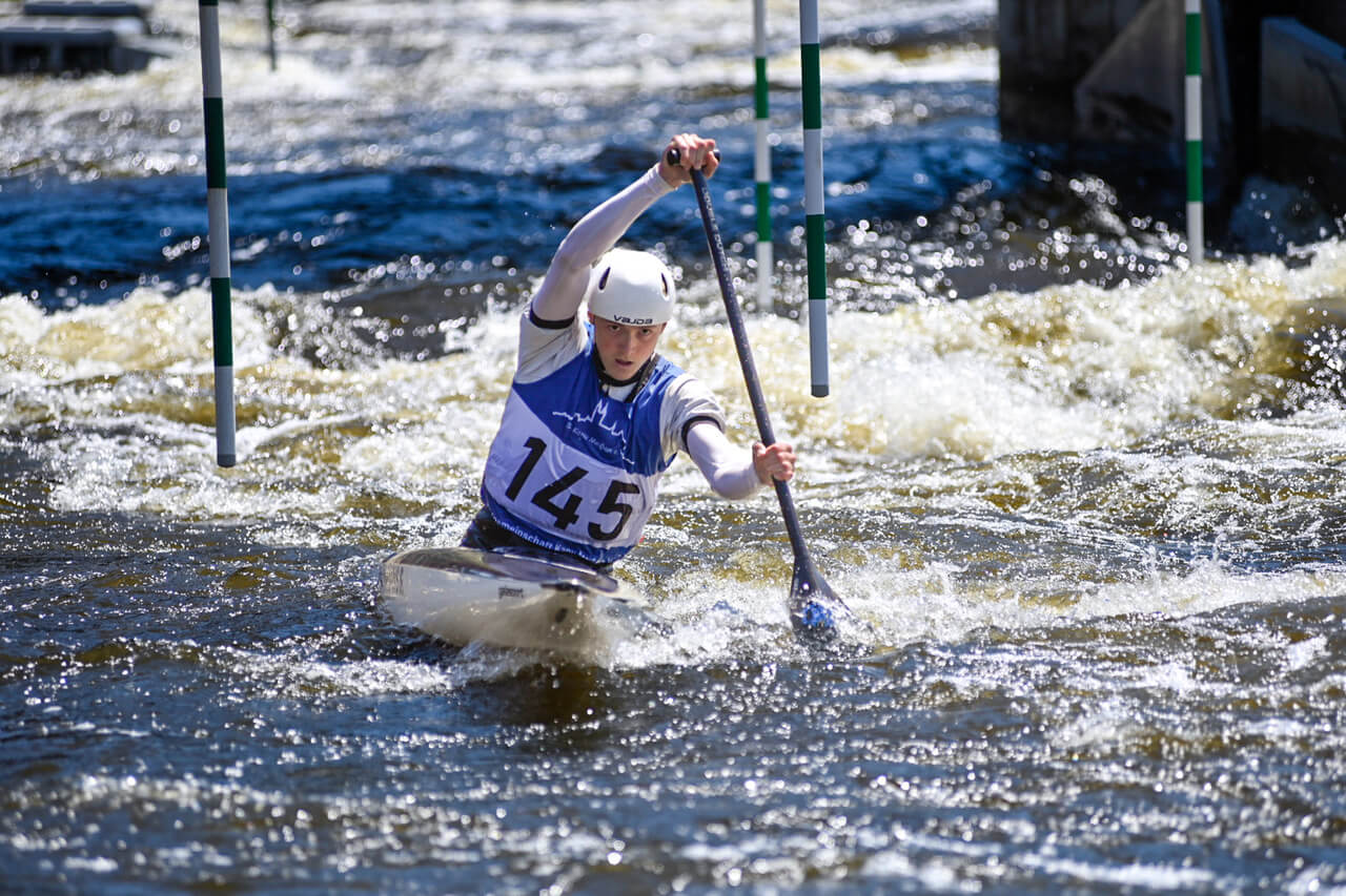 Kanuslalom in Roudnice: Starkes Wochenende für den KKR