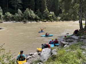 Wildwasser-Ausfahrt: Auf der Saalach von Au nach Unken
